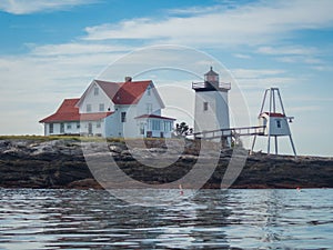 Hendricks Head Lighthouse by kayak, Southport, Maine