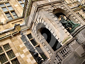 Hendrik Conscience statue photo