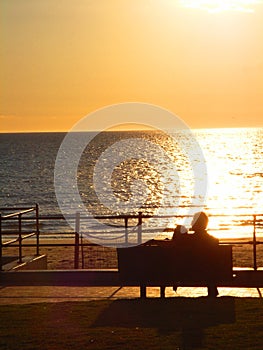 Henley Couple Silhouette 2