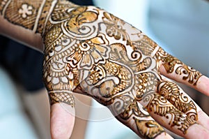 Henna on Hands