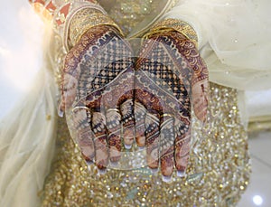 Henna - Mehndi design on hands