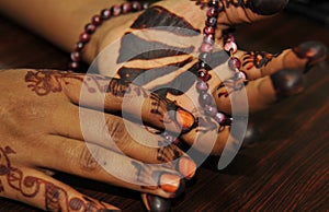 Henna Tattoo & Prayer Beads