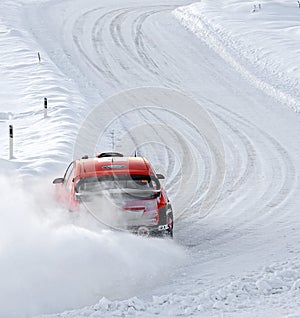 Henning Solberg on the WRC Rally Sweden