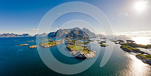 Henningsvaer Lofoten is an archipelago in the county of Nordland, Norway