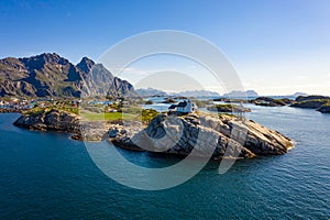 Henningsvaer Lofoten is an archipelago in the county of Nordland, Norway