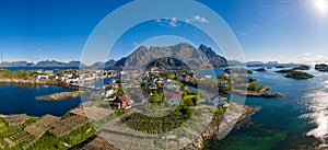Henningsvaer Lofoten is an archipelago in the county of Nordland, Norway