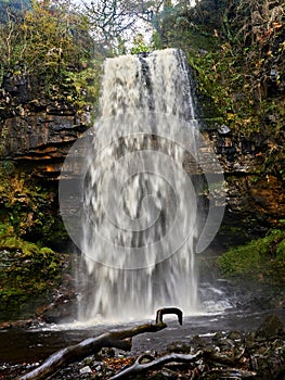 Henrhyd Falls Waterfall â€“ The Batcave Entrance!
