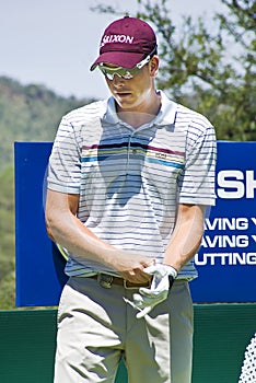 Henrik Stenson - 9th Tee