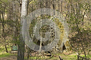 Henry Clay Furnace in Coopers Rock State Forest