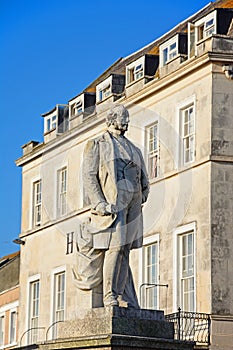 Henry Edwards statue, Weymouth.