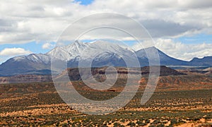 Henry Mountains in south Utah