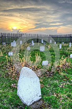 Hensley cemetary sunset, Cumberland Gap National Park