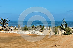 Henties Bay beach front