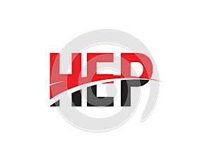 HEP Letter Initial Logo Design Vector Illustration photo