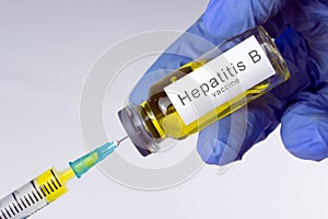 Hepatitis B vaccine photo