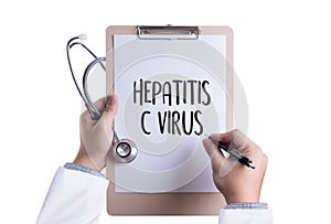 HEPATITIS C VIRUS , HCV. Medical Report , Hepatitis C virus (HCV) testing , Drugs for hepatitis C virus (HCV) treatment , hcv he photo