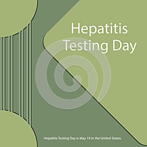 Hepatitis Testing Day.