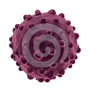 Hepatitis virus isolated with clipping path