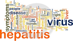 Hepatitis word cloud