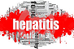 Hepatitis word cloud