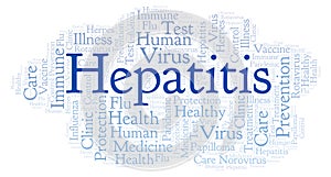 Hepatitis word cloud, made with text only.