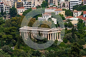 Hephaestion is the temple of Hephaestus in Athens. photo