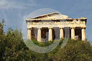 Hephaestus Temple, Athens, Greece photo