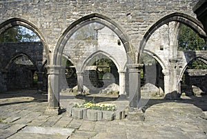 Heptonstall YorkshireView of the elegant interior of Saint Thomas church