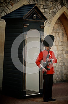 Royal Guards, Buckingham Palace, London