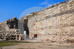 Heraclea Sintica - Ruins of ancient Greek polis built by Philip II of Macedon, located near town of Petrich