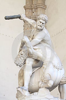 Heracles and Nessus by Giambologna photo