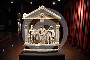 Heracles Sarcophagus in Antalya Archeological Museum, Antalya, Turkiye