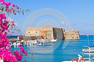 Heraklion harbour, Crete, Greece