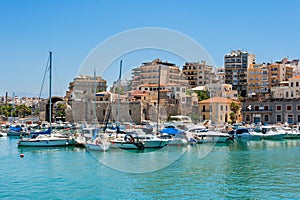 Heraklion harbour. Crete, Greece