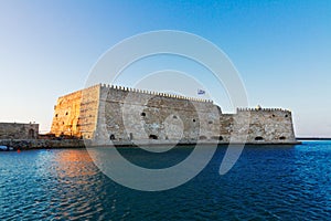 Heraklion harbour, Crete, Greece