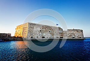 Heraklion harbour, Crete, Greece