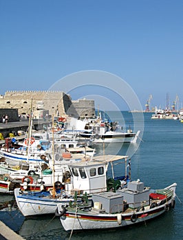 Heraklion port photo