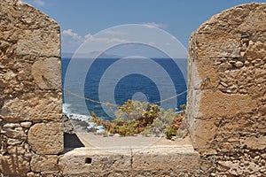 Heraklion port, Crete Greece