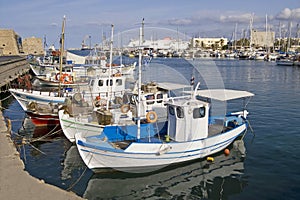 Heraklion port and venetian harbour