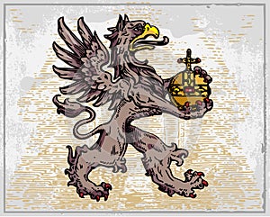 Heraldic Griffin