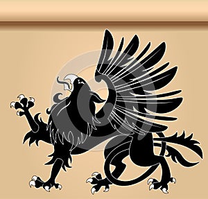 Heraldic griffin