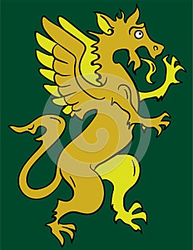 Heraldic griffin