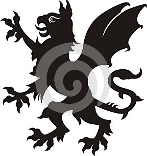 Heraldic griffin