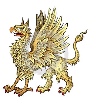 Heraldic Griggin photo