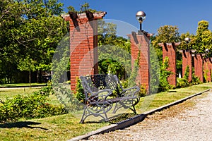 Herastrau park in Bucharest