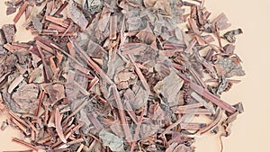 herb GanYuXingCao or Houttuyniae Herba or dried Heartleaf Houttuynia Herb