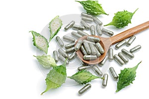 Herb pills with bitter gourd ,homeopathic medicine