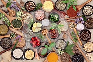 Herb and Spice Food Seasoning photo