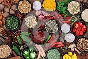 Herb and Spice Selection