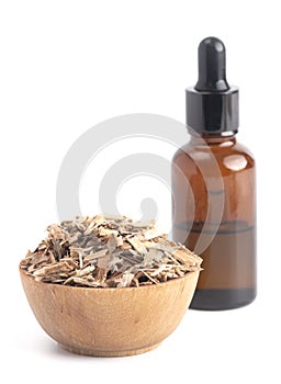 The Herb Willow Bark is Found in Nature and Used Medicinally for